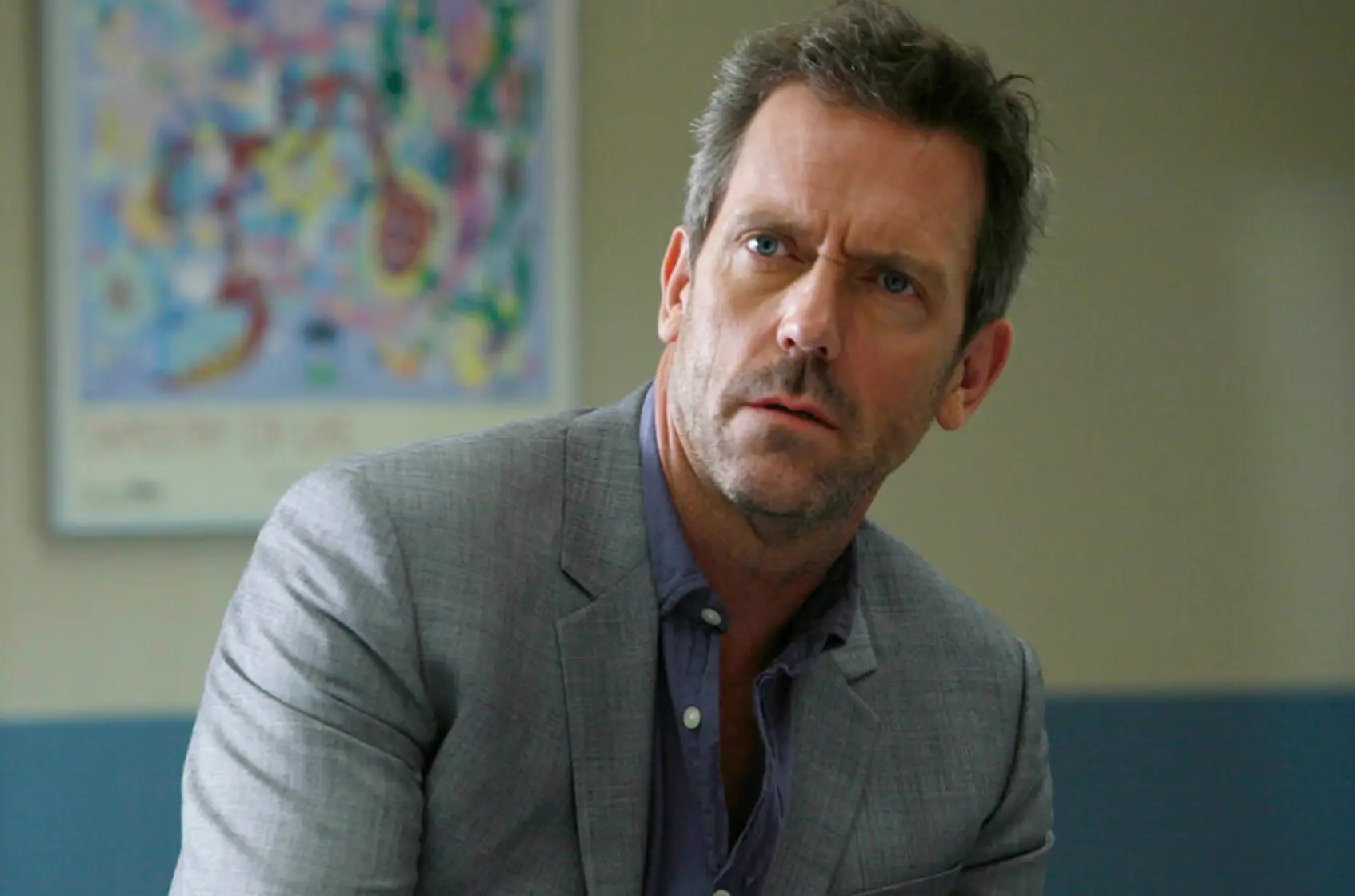 Hugh Laurie played Dr. Gregory House on House