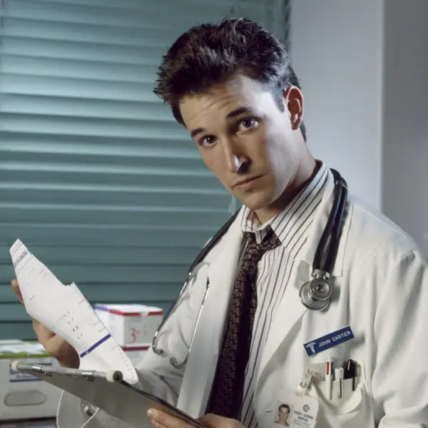 Dr. John Carter played by Noah Wyle on ER