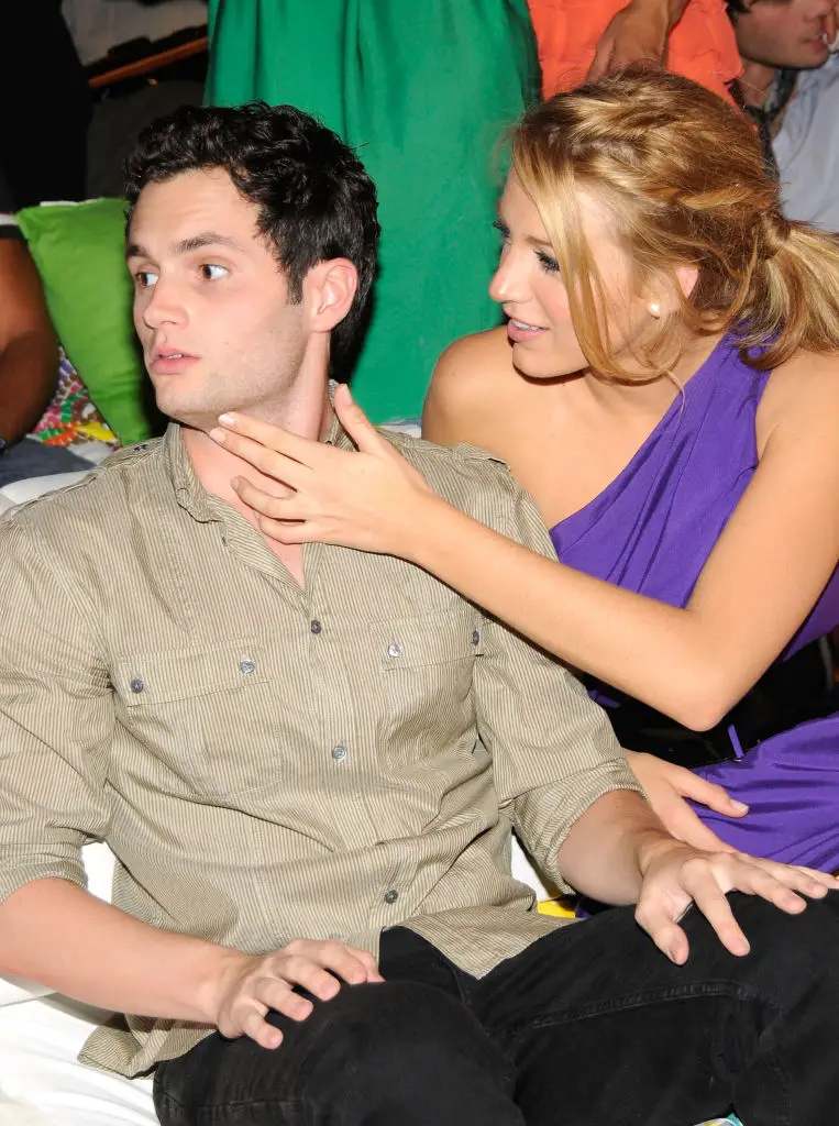 Blake Lively Penn Badgley Teen Choice Awards 2008