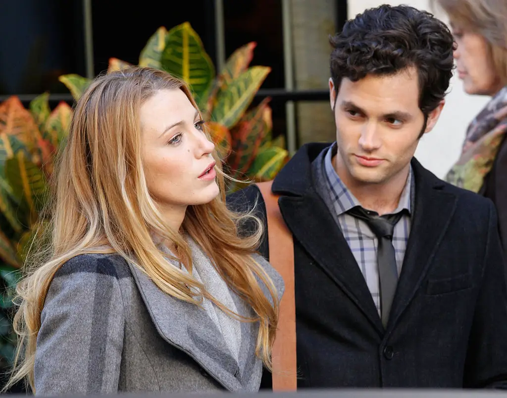 Blake Lively Penn Badgley Gossip Girl 2010