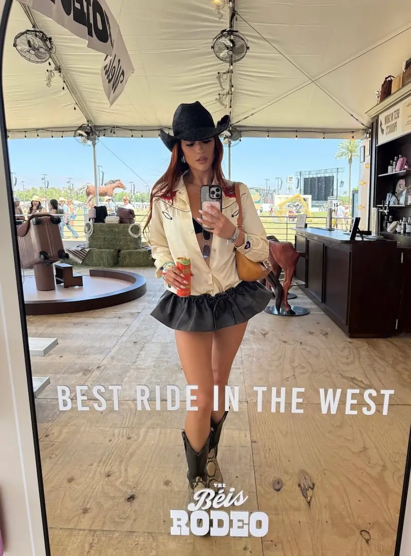 Shay Mitchell at Stagecoach