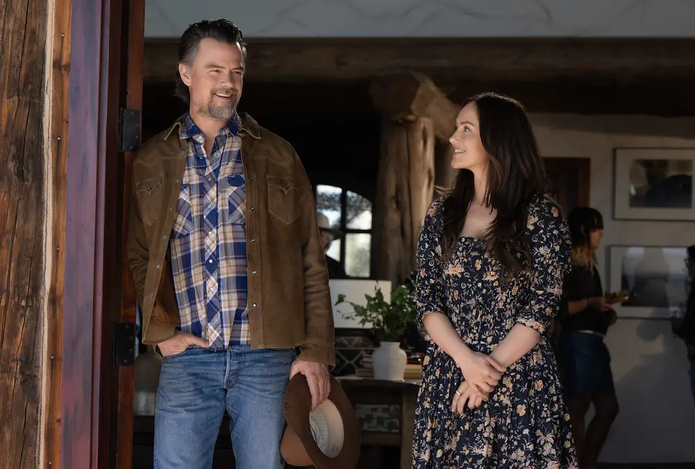 Josh Duhamel and Minka Kelly in 'Ransom Canyon'