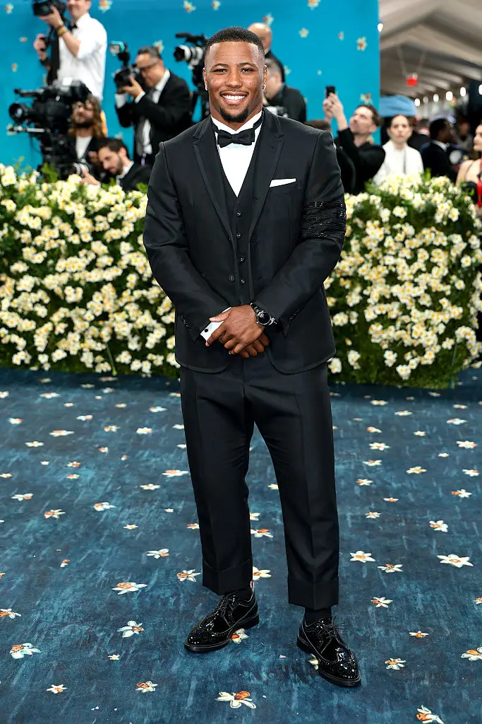 Saquon Barkley Met Gala