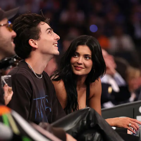 Kylie Jenner Timothee Chalamet Knicks