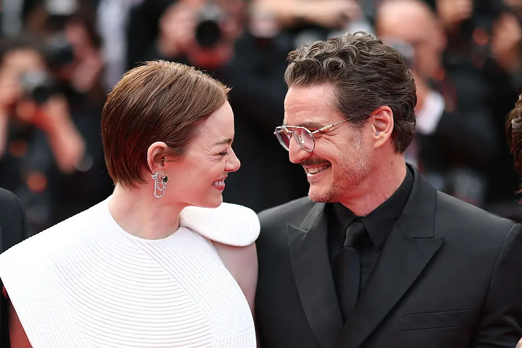 Pedro Pascal and Emma Stone Cannes