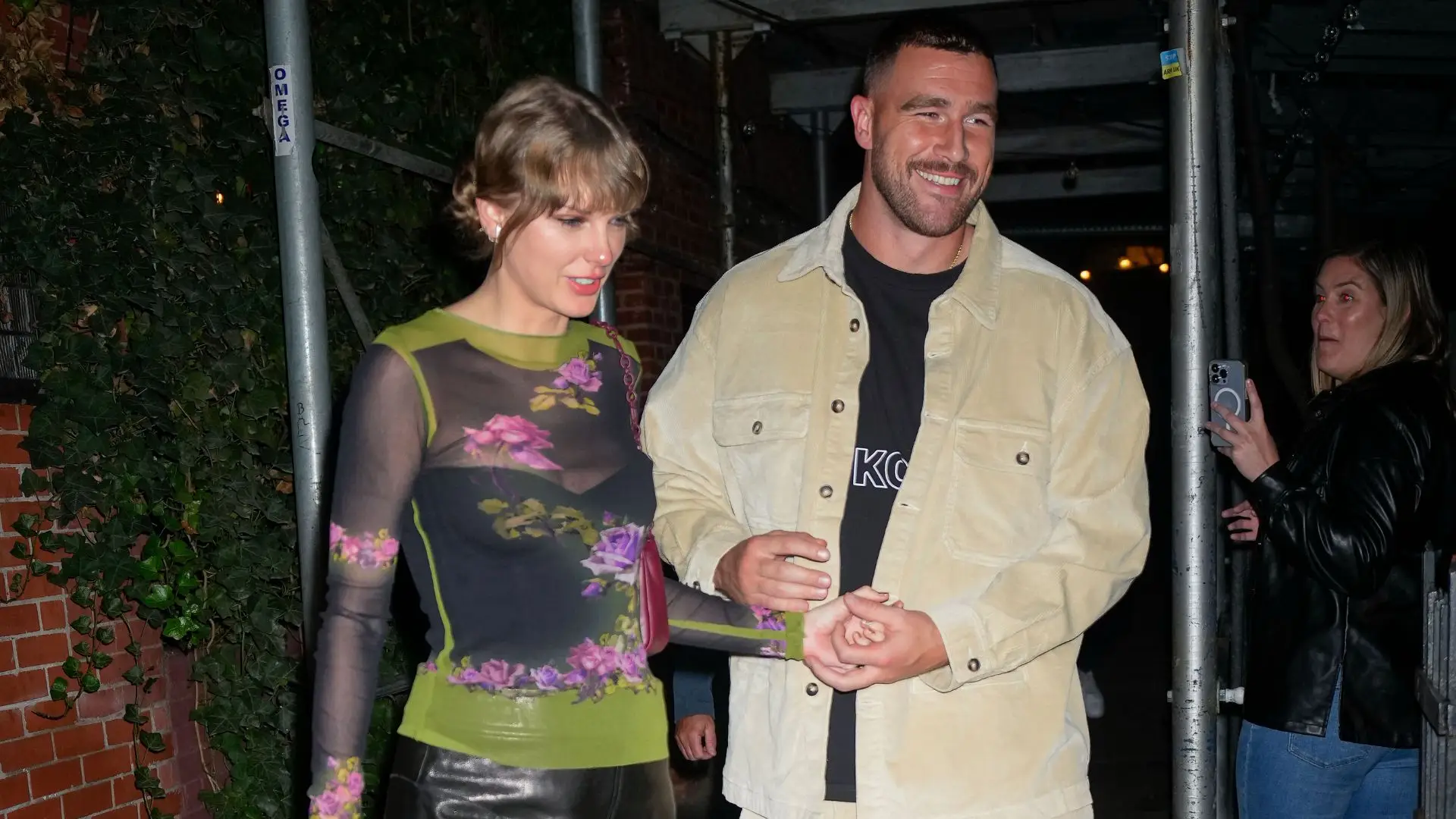 Taylor Swift and Travis Kelce