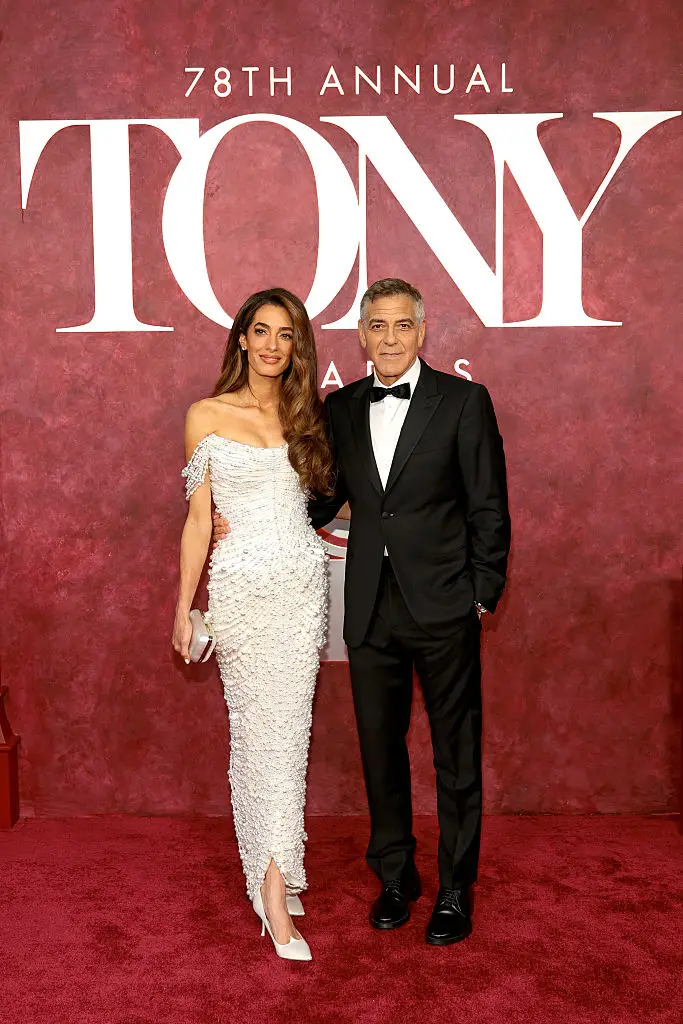 Amal and George Clooney Tony Awards 2025