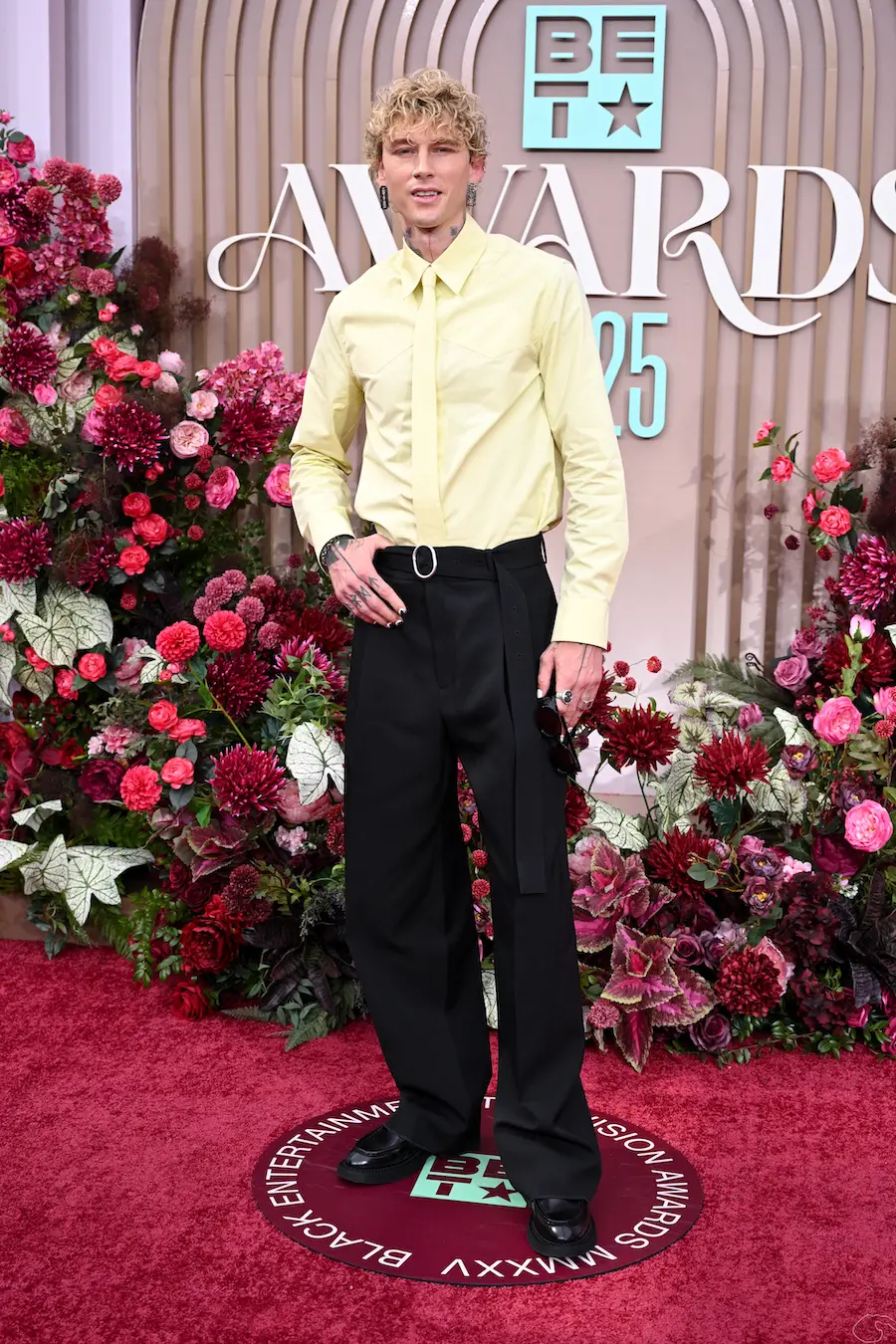 Machine Gun Kelly at the BET Awards 2025 