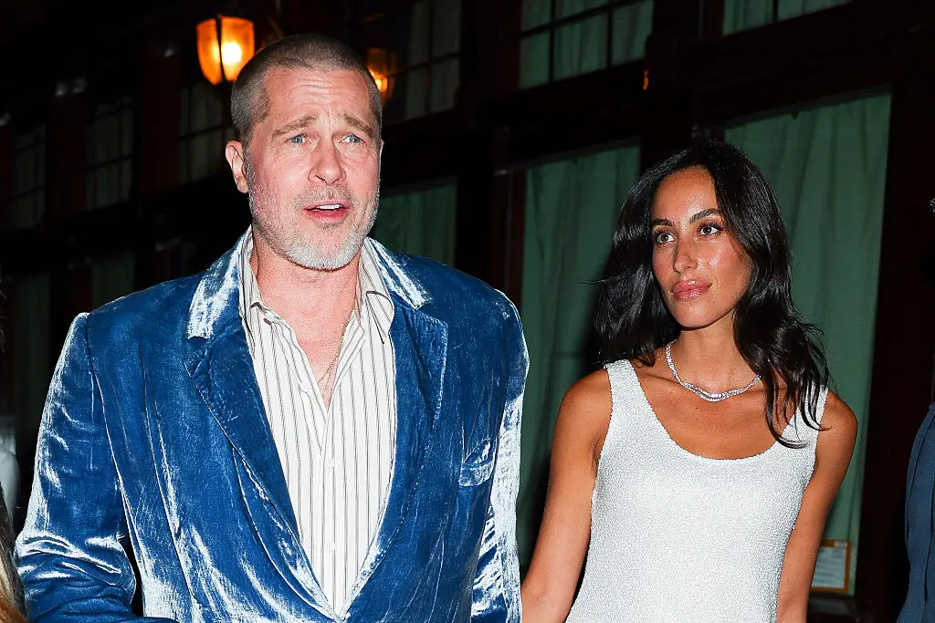 Brad Pitt and Ines de Ramon