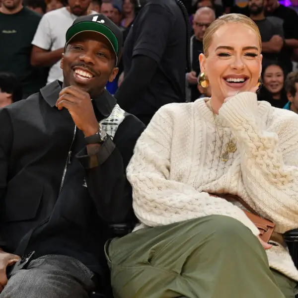 Adele Rich Paul Lakers game