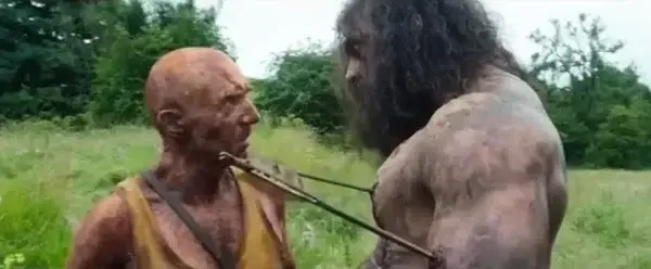 alpha zombie Samson 28 Years Later Ralph Fiennes