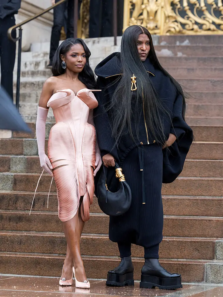 Ryan Destiny and Law Roach