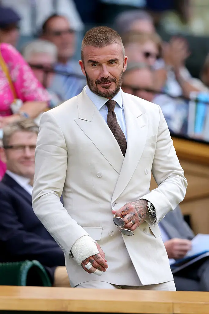 David Beckham Wimbledon