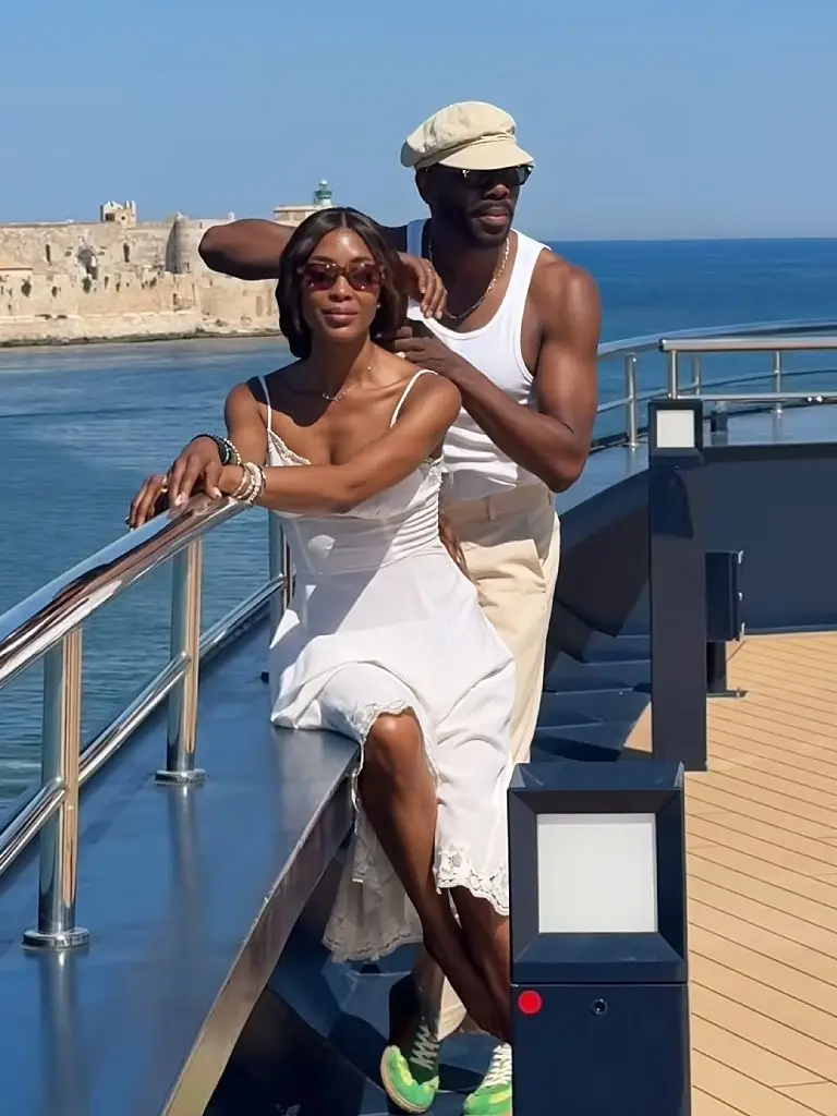 Naomi Campbell and Colman Domingo