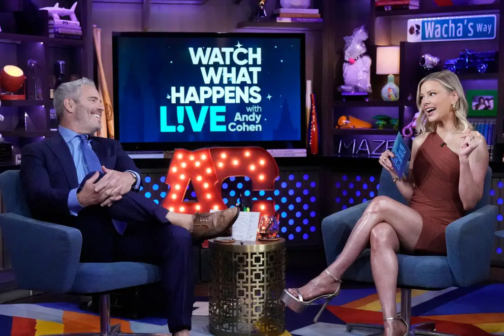 Andy Cohen and Ariana Madix