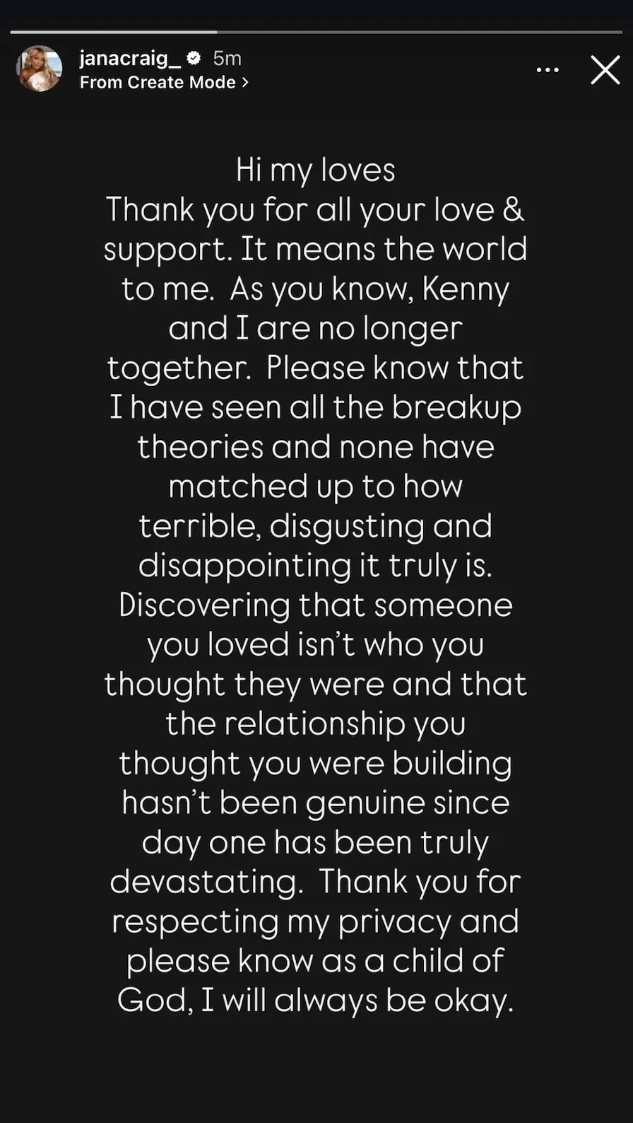 Jana posted and said it’s worse than we think