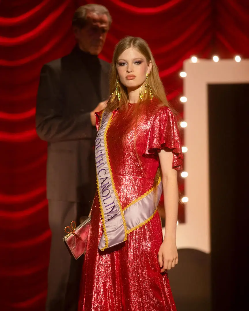 Elon Musk's daughter walks NYFW runway