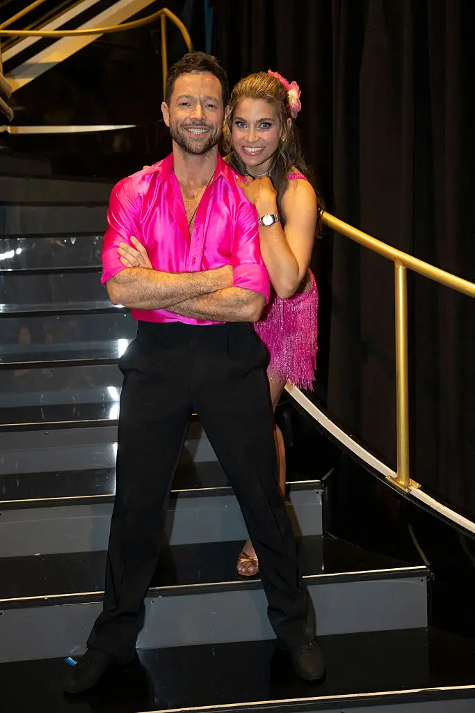 Danielle Fishel and Pasha Pashkov