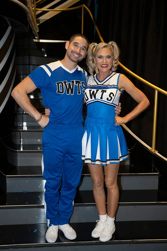 Elaine Hendrix and Alan Bersten