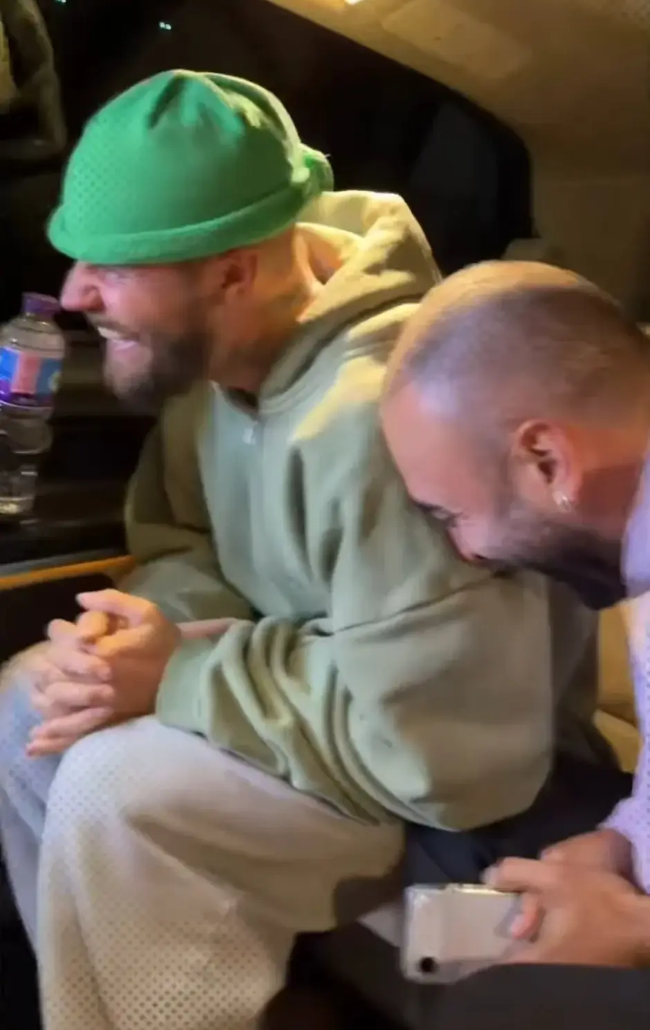 Bieber shared a funny clip trying to order a 'burrito' at McDonald's in Scotland (Instagram/@lilbieber)