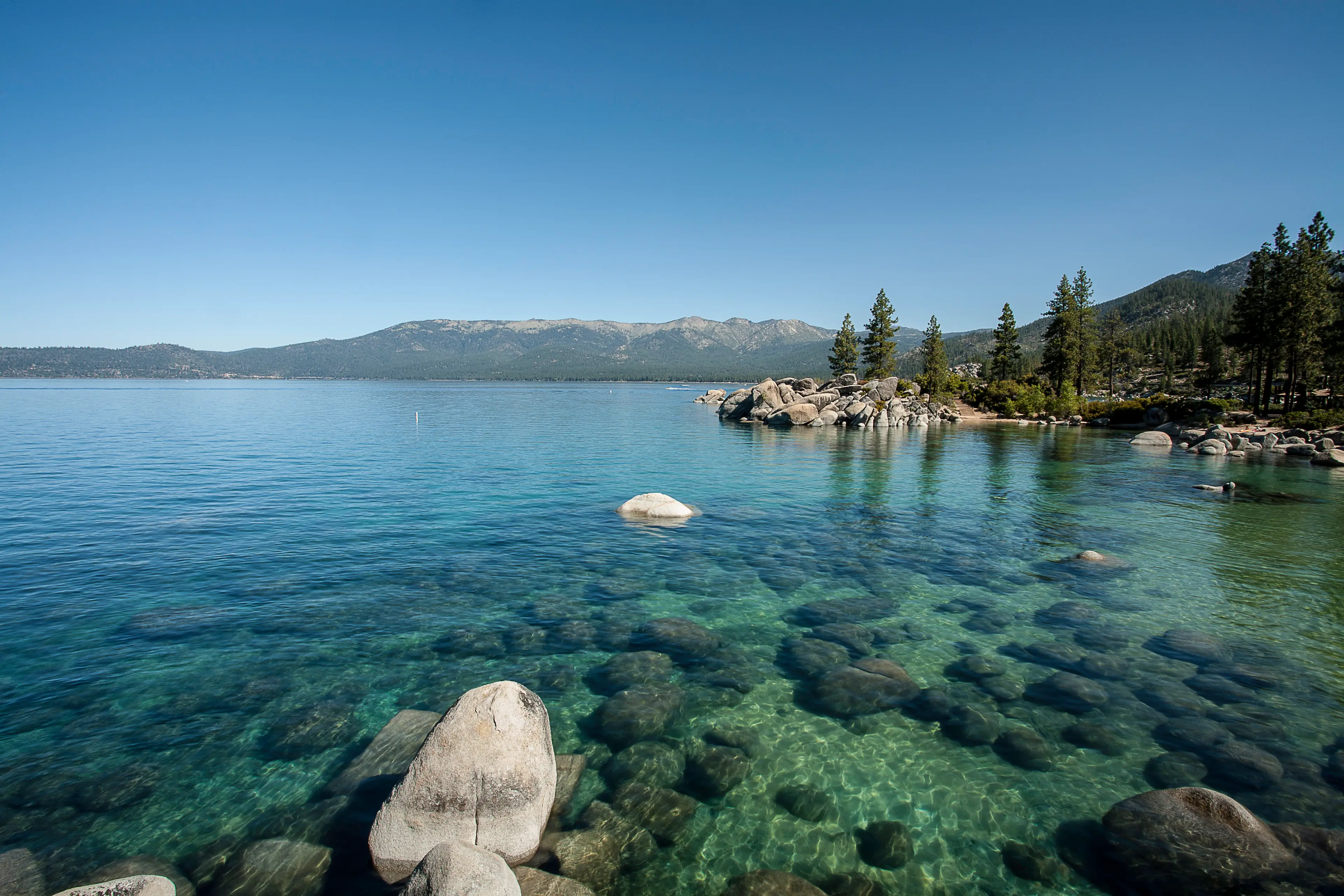 Lake Tahoe was hit by a thunderstorm on June 21st that shocked meteorologists (Neal Pritchard Photography/Getty Images)