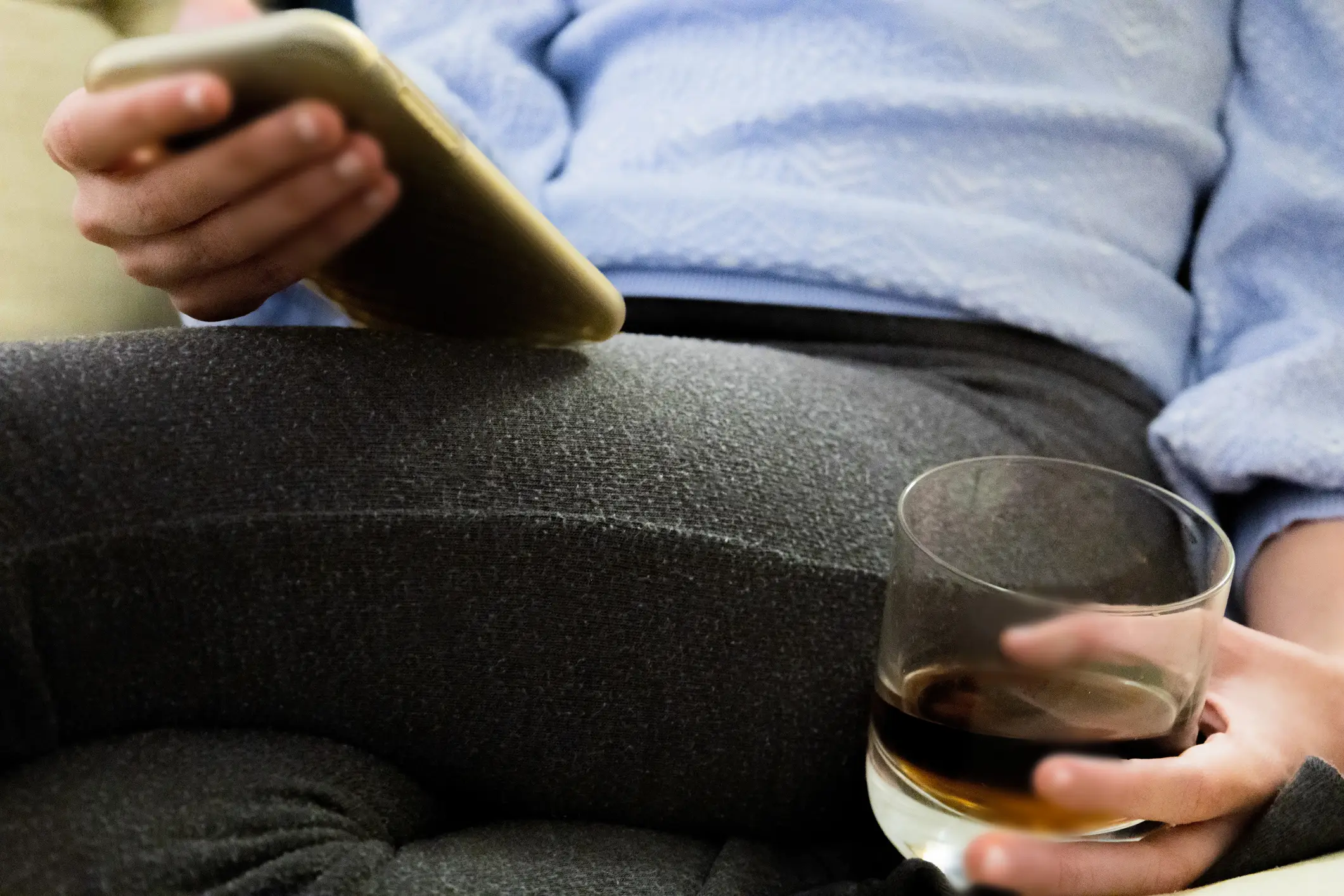 A nightcap might help you fall asleep, but it will damage the quality of your sleep (Catherine McQueen/Getty Images)