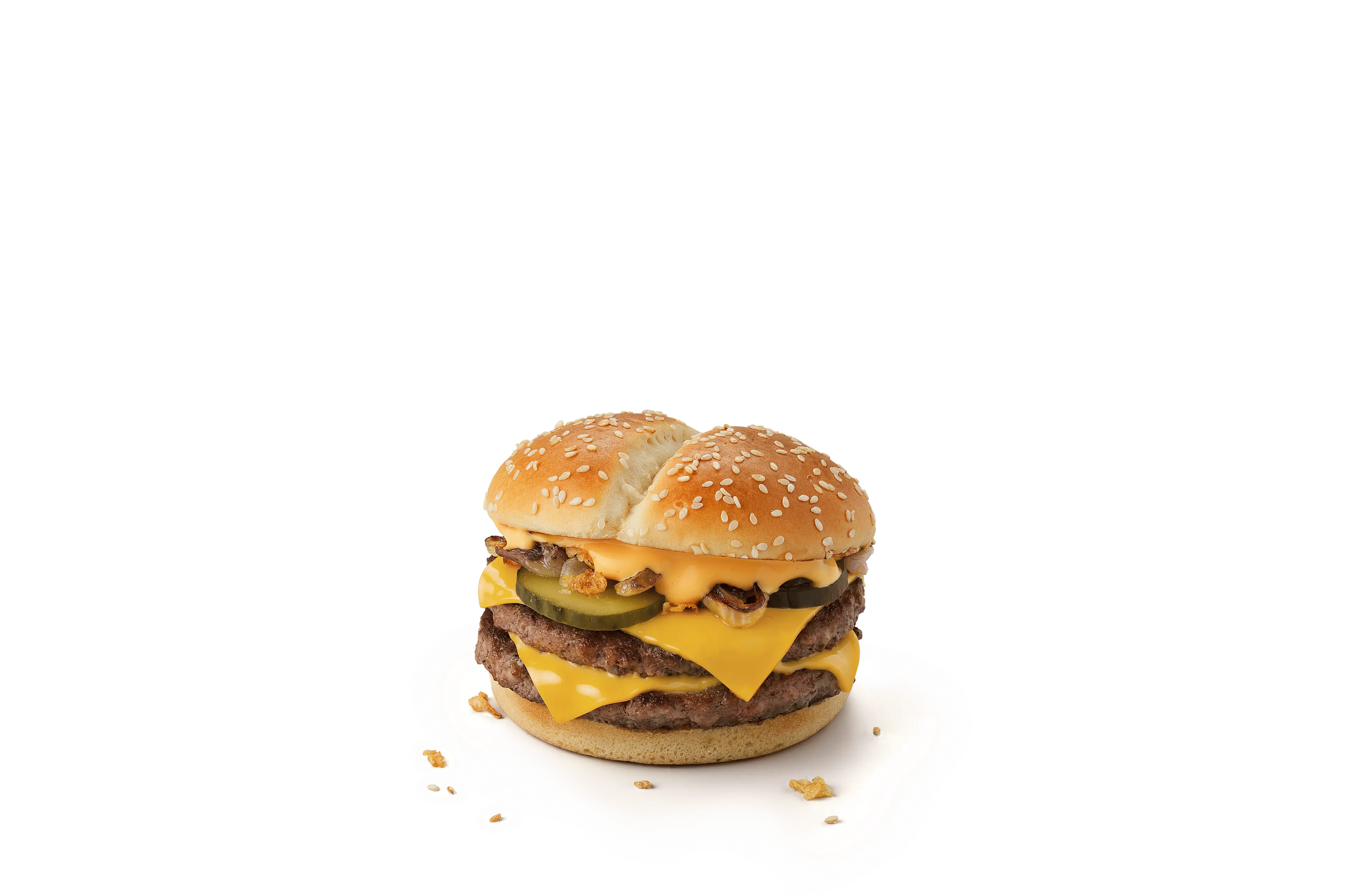 The Philly Cheese stack is back next month (McDonald's)