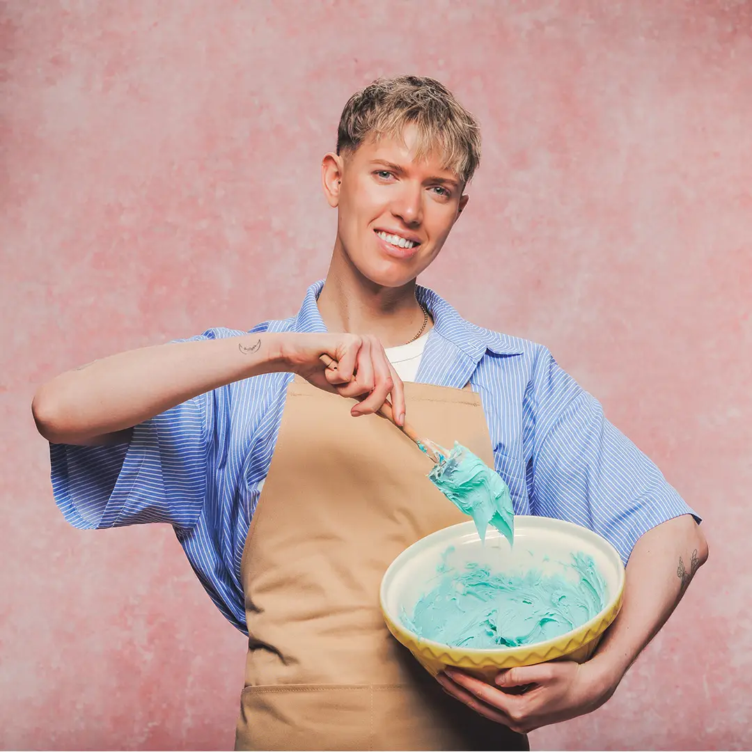 Tom from Great British Bake Off (Channel 4)