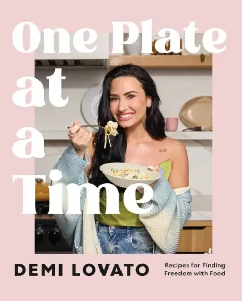The cover for Lovato's upcoming book, One Plate at a Time (Flatiron Books)