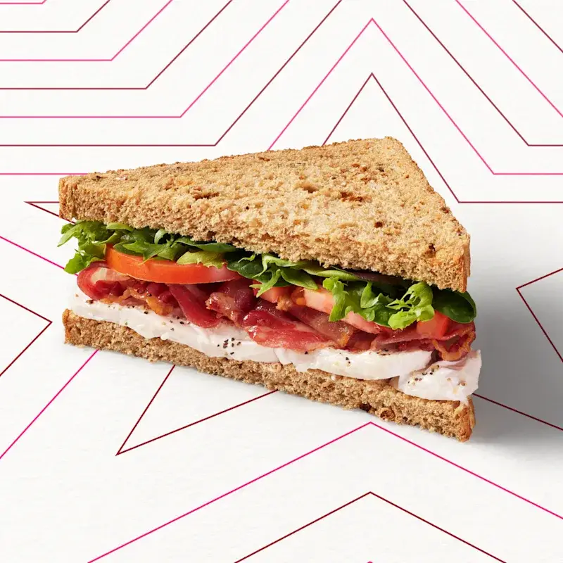 Half Classic Super Club sandwhich (Pret)