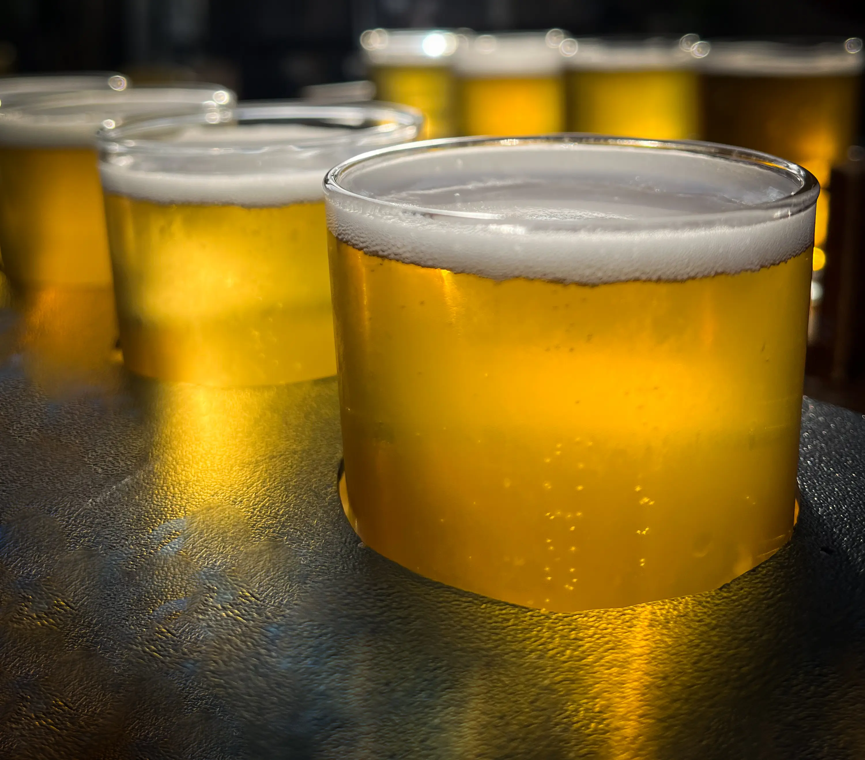 A flight of beers - Gregory Adams via Getty Images