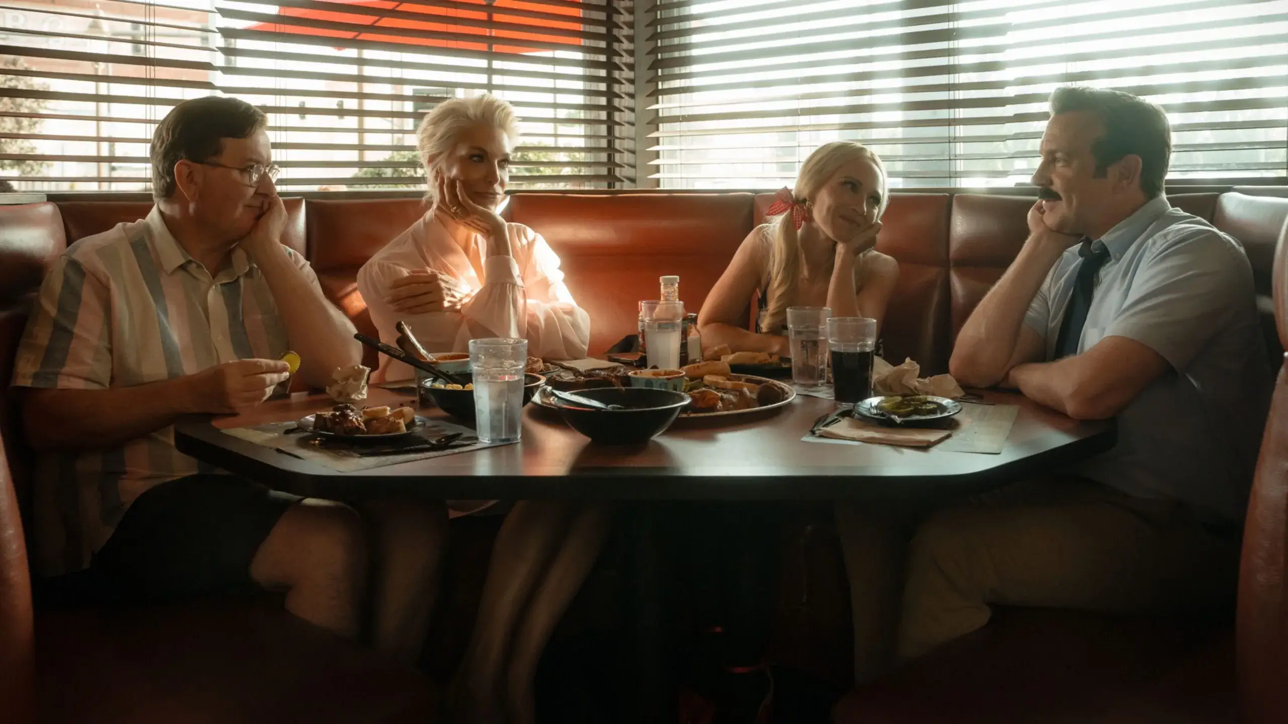 The eatery featured in the first episode of Ted Lasso season four (Apple TV)