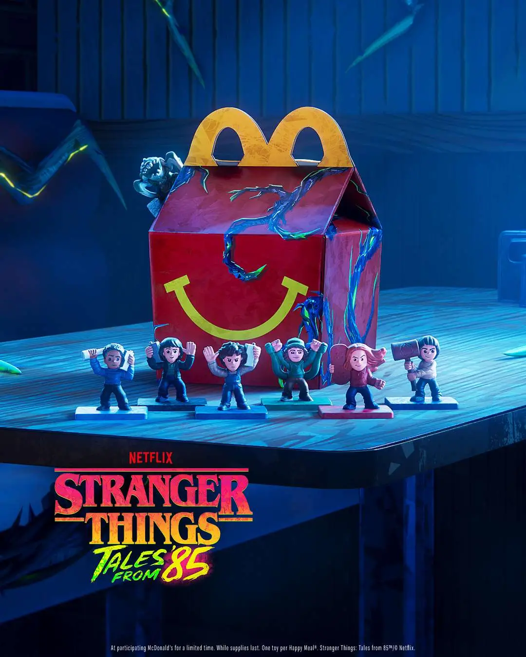 Stranger Things: Tales from '85 is rolling into McDonald's next month (McDonald's)