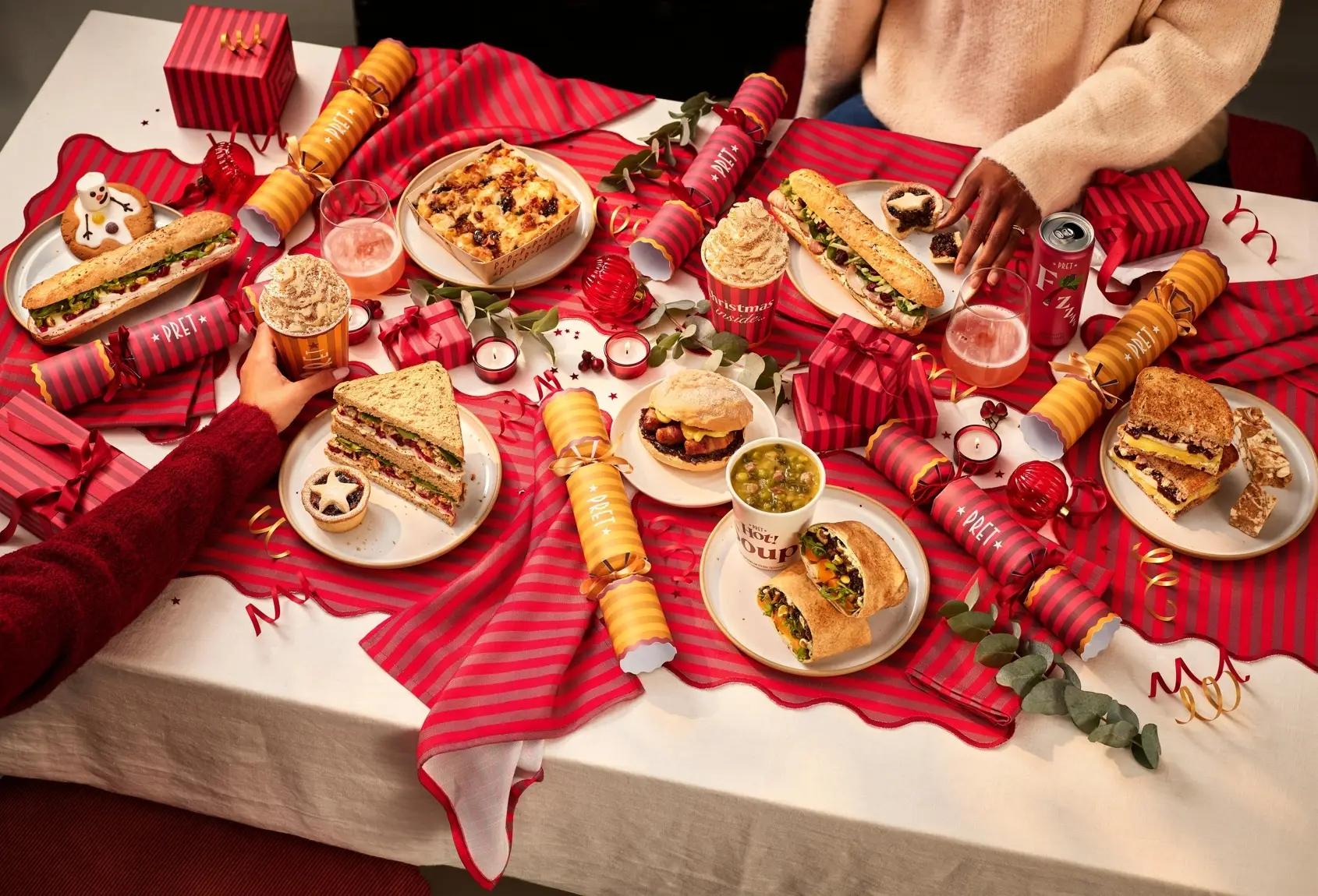 The Christmas menu returns, and it’s giving back more than ever (Pret A Manger)