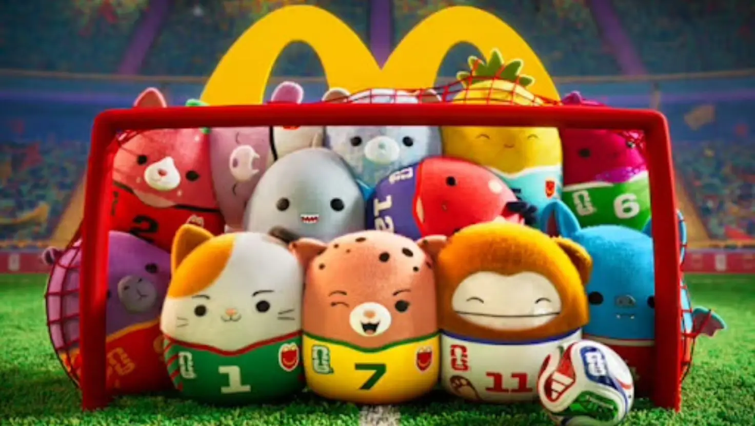 There will be 23 Squishmallows to collect (McDonald's)