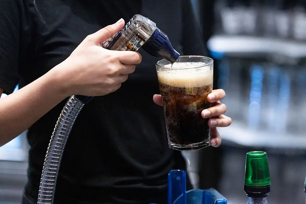 A typical soft drink served in JD Wetherspoon, which could give you more of a depressive bacteria (Chris Ratcliffe/Bloomberg via Getty Images)