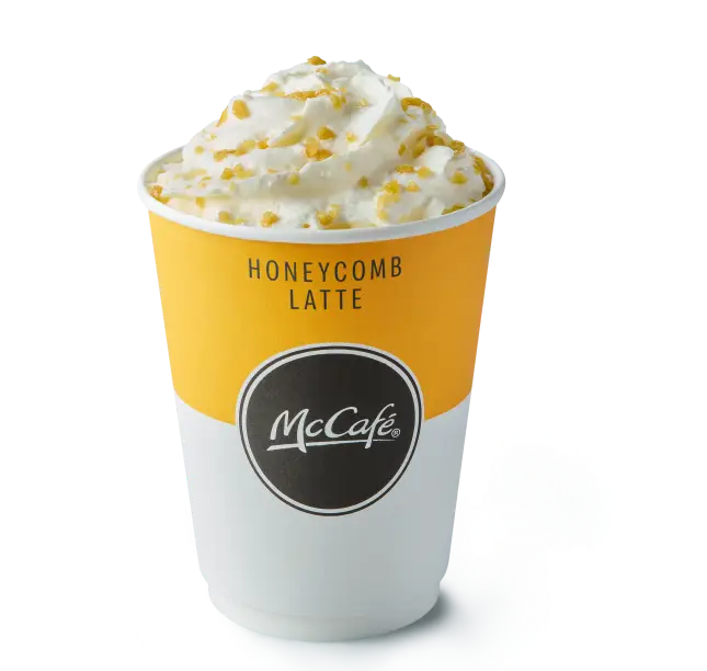 The new Honeycomb Latte (McDonald's)