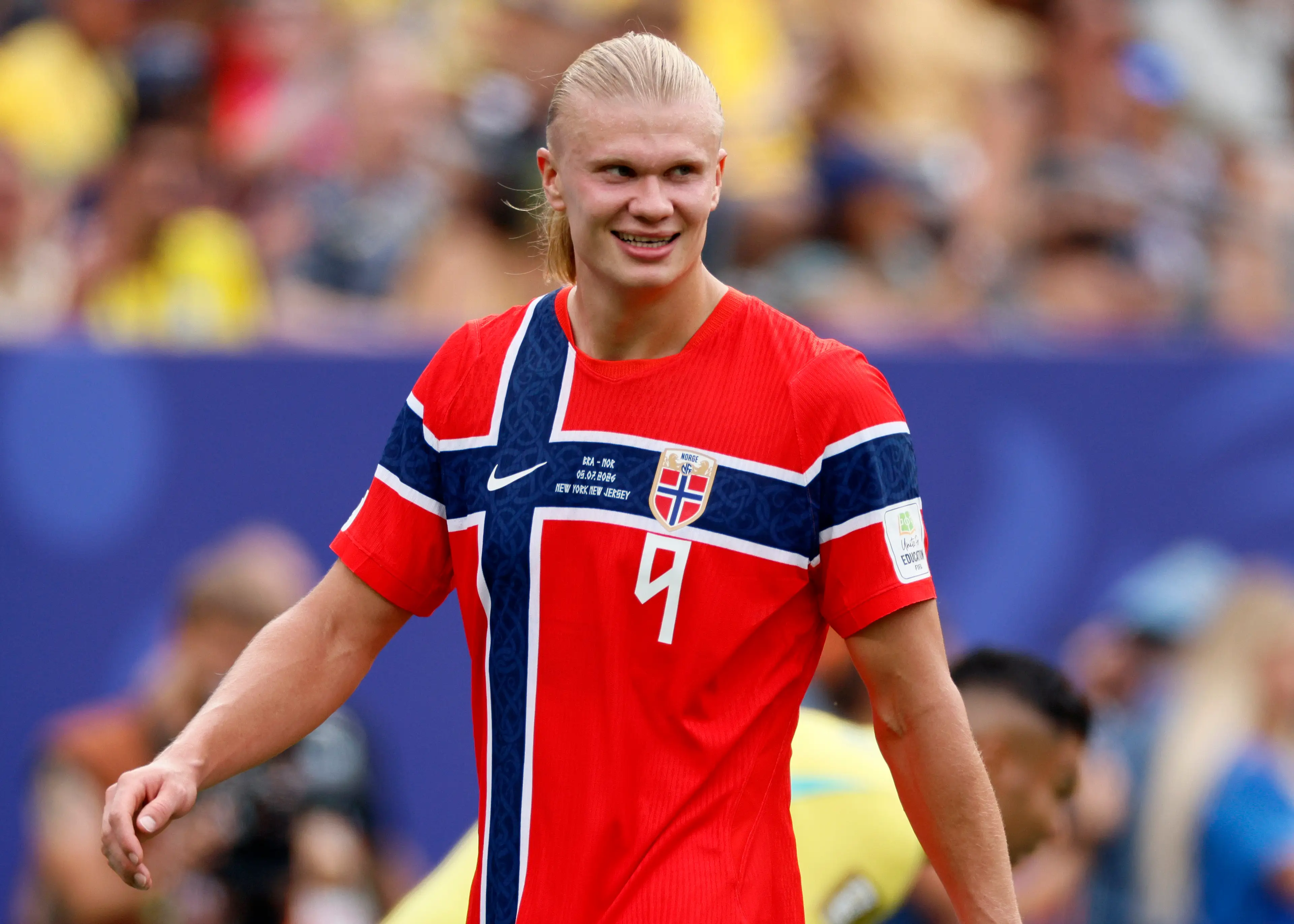 Erling Haaland enjoys a hearty meal before football matches (Richard Sellers/Sportsphoto/Allstar via Getty Images)