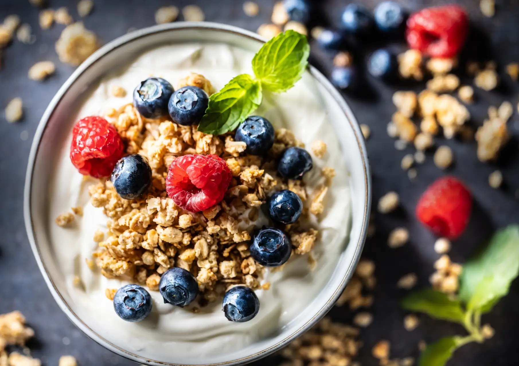 Let's be real, yogurt berry bowls never look this good but they still taste great (Getty Stock Images)