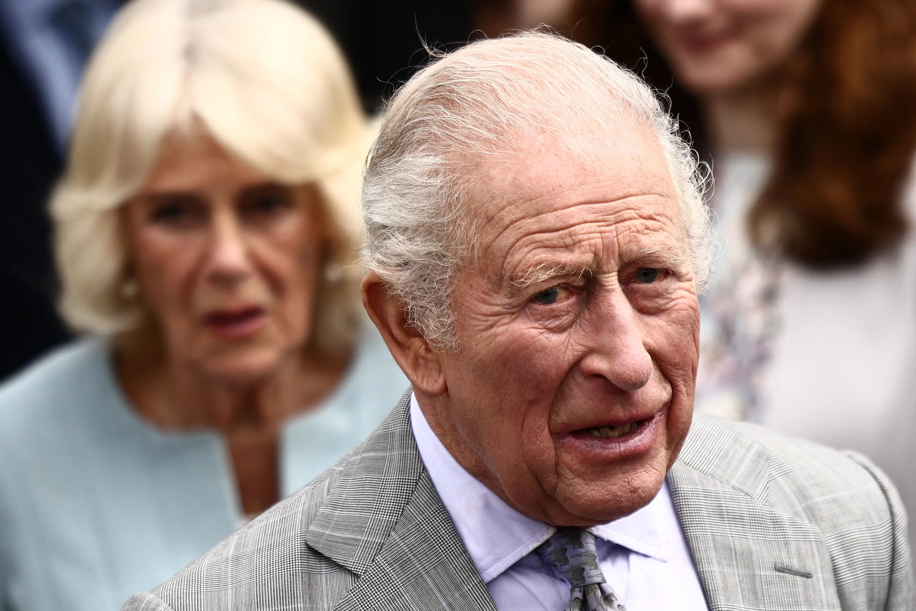The monarch famously does not like food waste (Henry Nicholls - Pool/Getty Images)