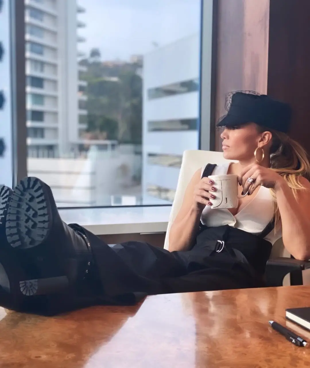 JLo does not consume caffeine, but she has been known to drink decaf coffee (Instagram/@jlo)