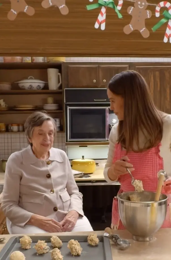 The mother-daughter pair even recreated their family-famous 'chock-full' cookies (Instagram/@kitchenaidusa)