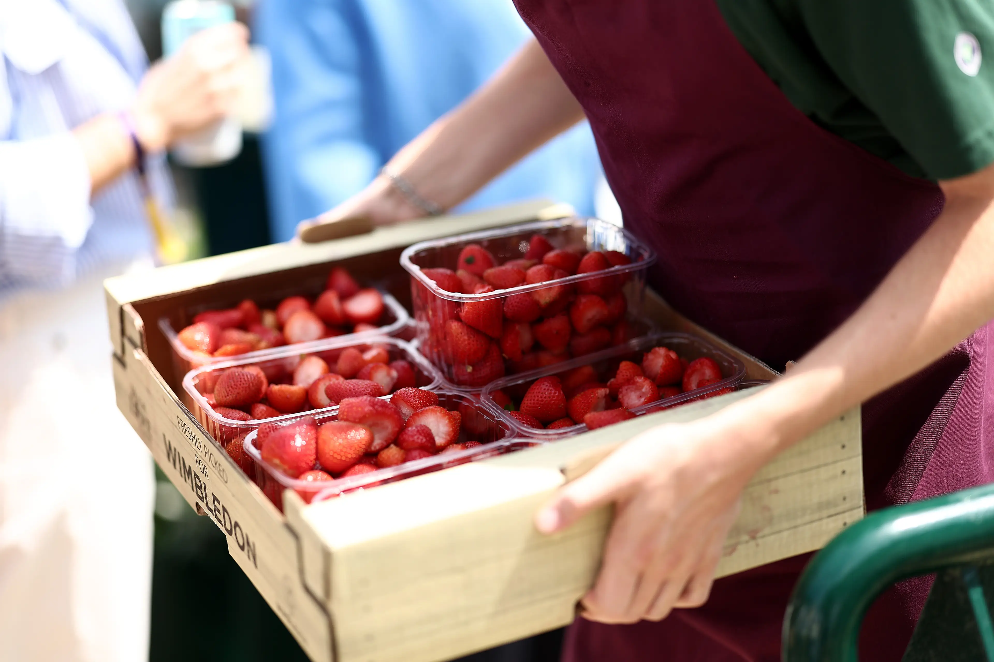 Strawberries are a Wimbledon staple (James Fearn/Getty Images)