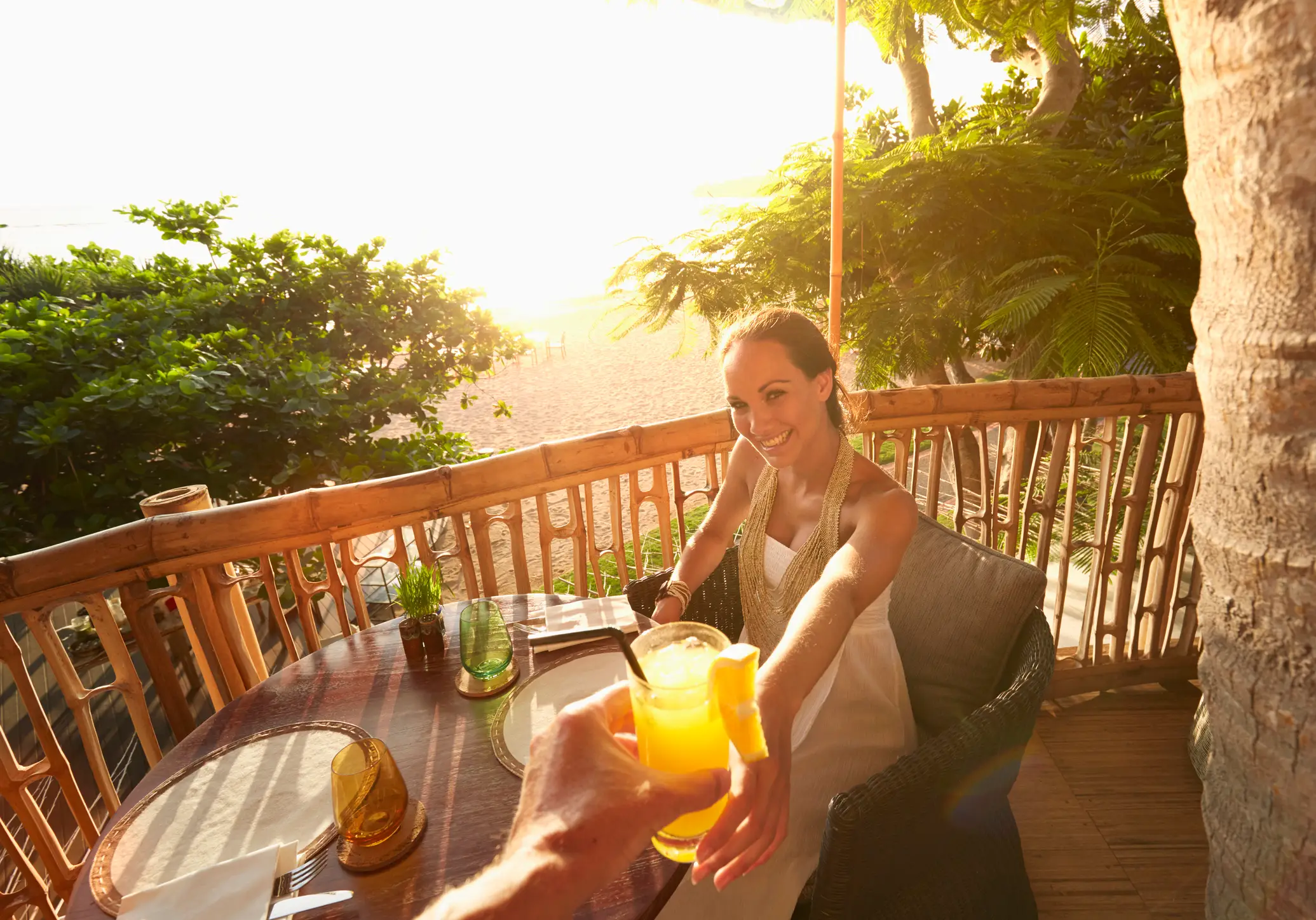 Let's hope they checked the price closely before ordering that cocktail (Colin Anderson Productions pty ltd/Getty Images)