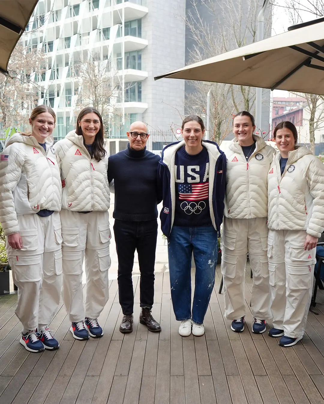 The squad said yes to the celebrity but turned down an invitation from Donald Trump (Instagram/@usahockey)