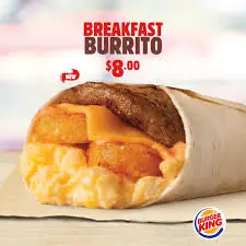 Reddit users mocked the tiny burrito after the customer shared their disappointment (Burger King Barbados/Facebook)
