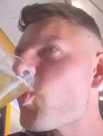 Marty enjoying his cocktail - @martyguilfoyle via Instagram