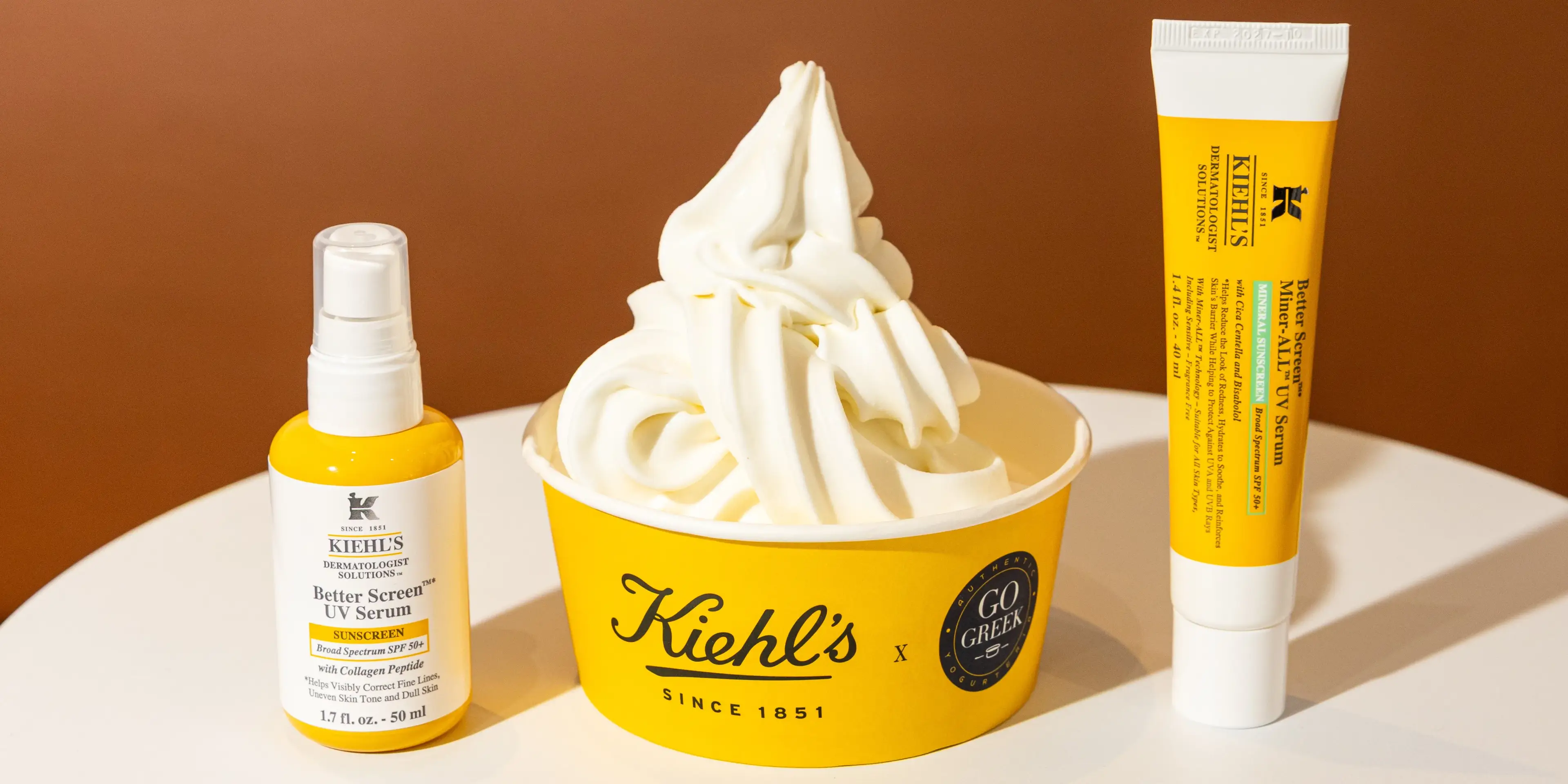 Kiehl's collaboration with Go Greek is set to launch later this month (Kiehl's)