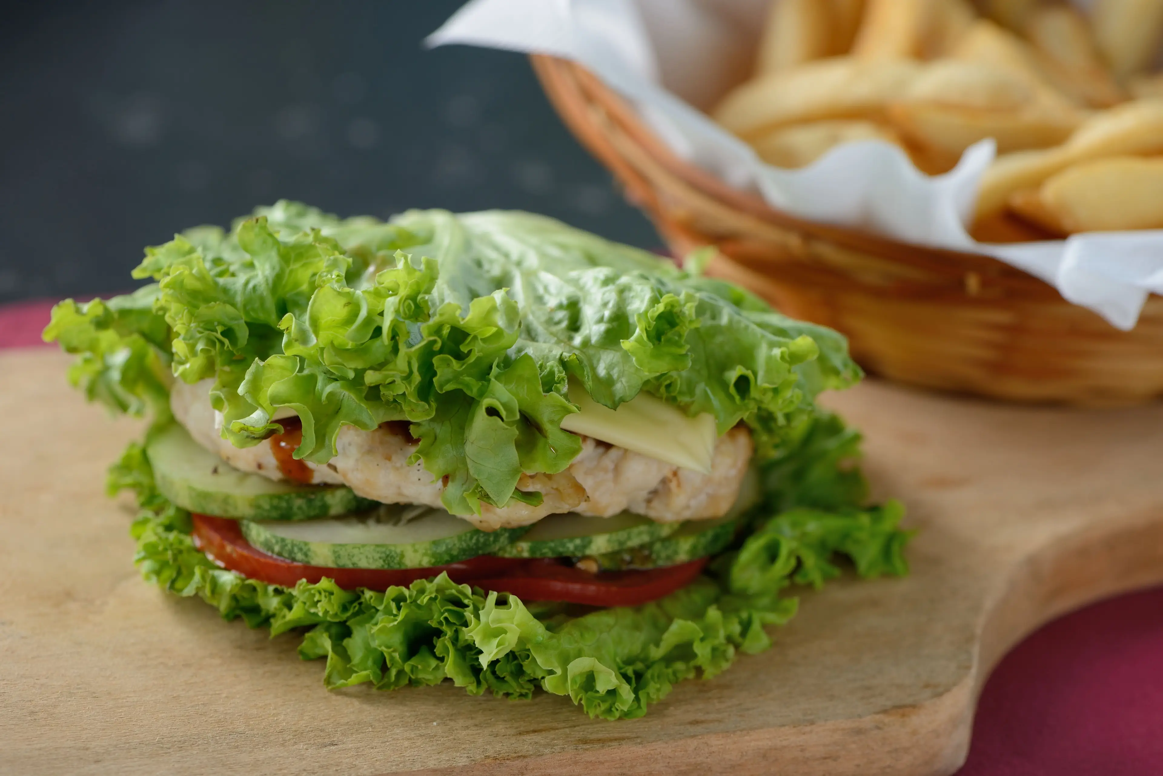 Don't knock a lettuce-wrapped burger until you have tried one! (Getty Stock Image)