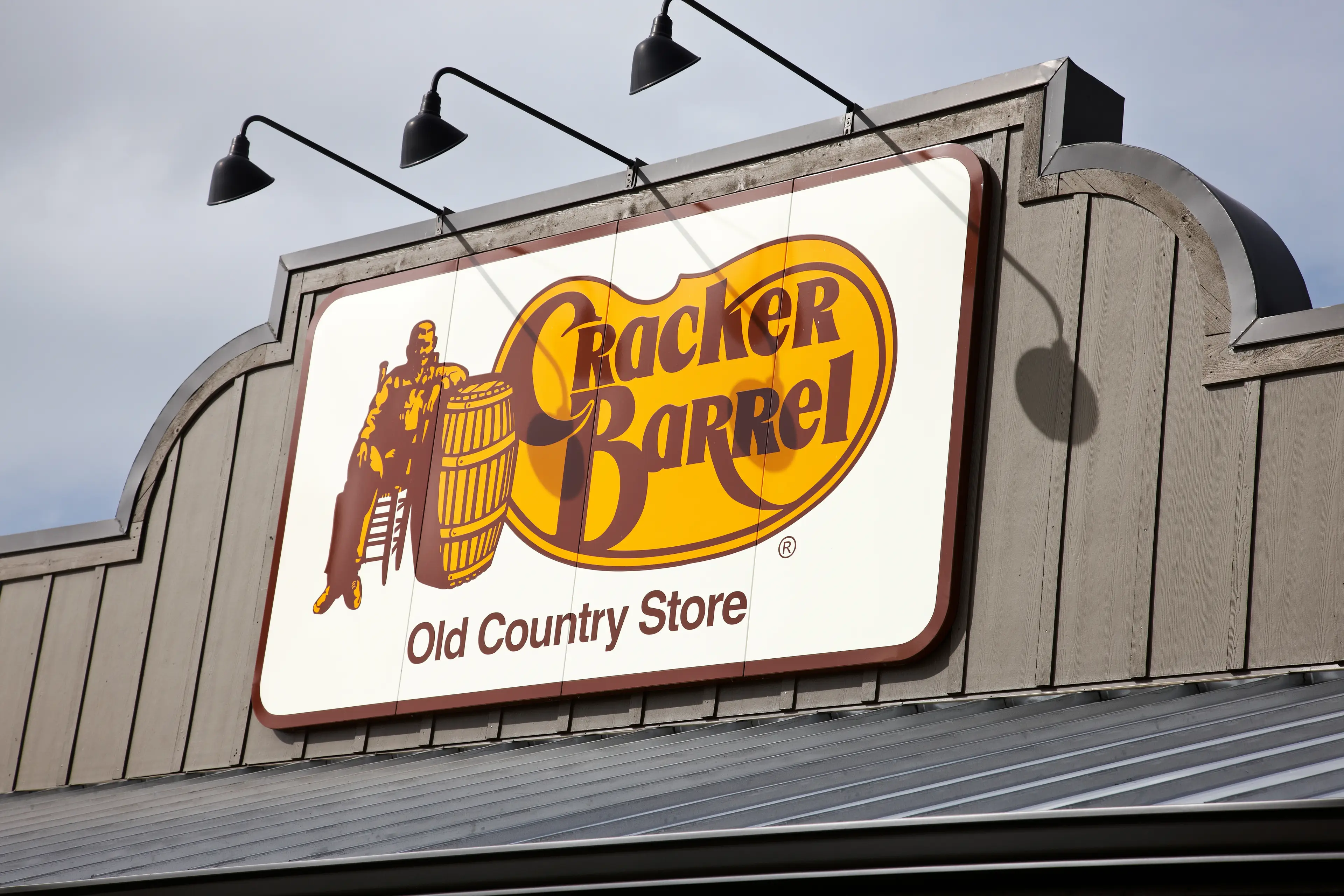Masino attempted to change up the Cracker Barrel logo in 2025 (Getty Stock Image)